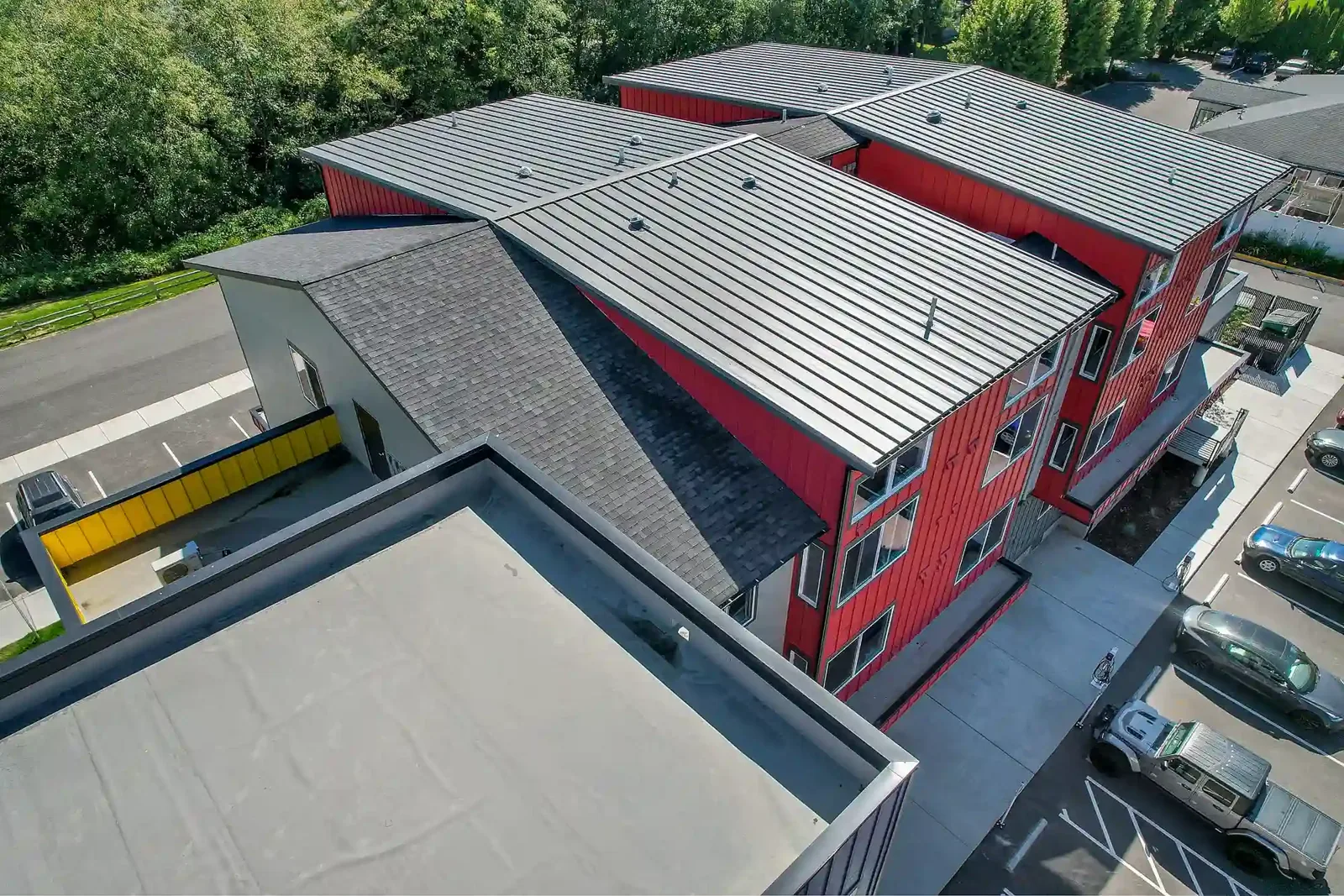 Commercial Fire Damage Roof Repair in Abilene, TX