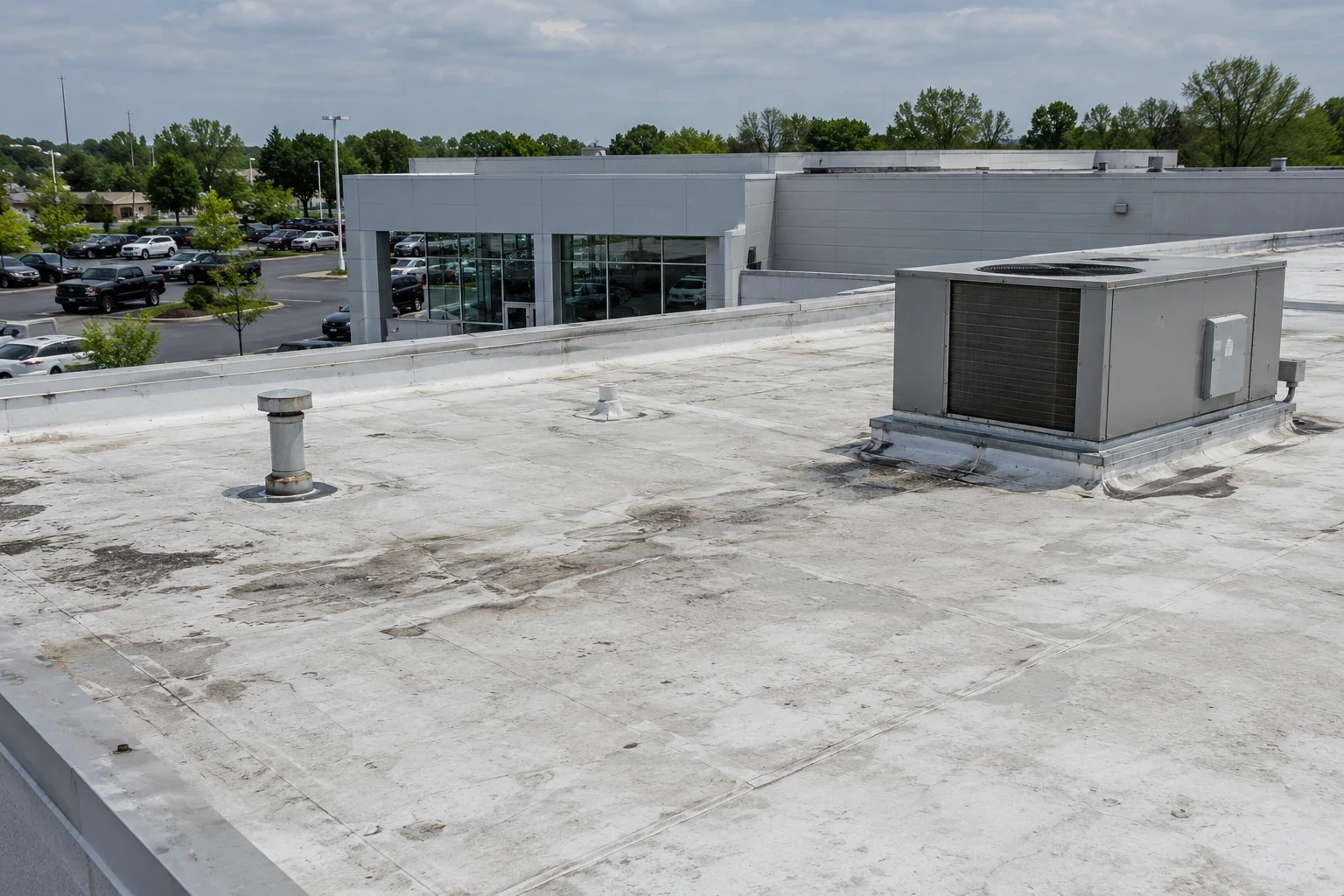 Auto Dealership Roofing in Abilene, TX