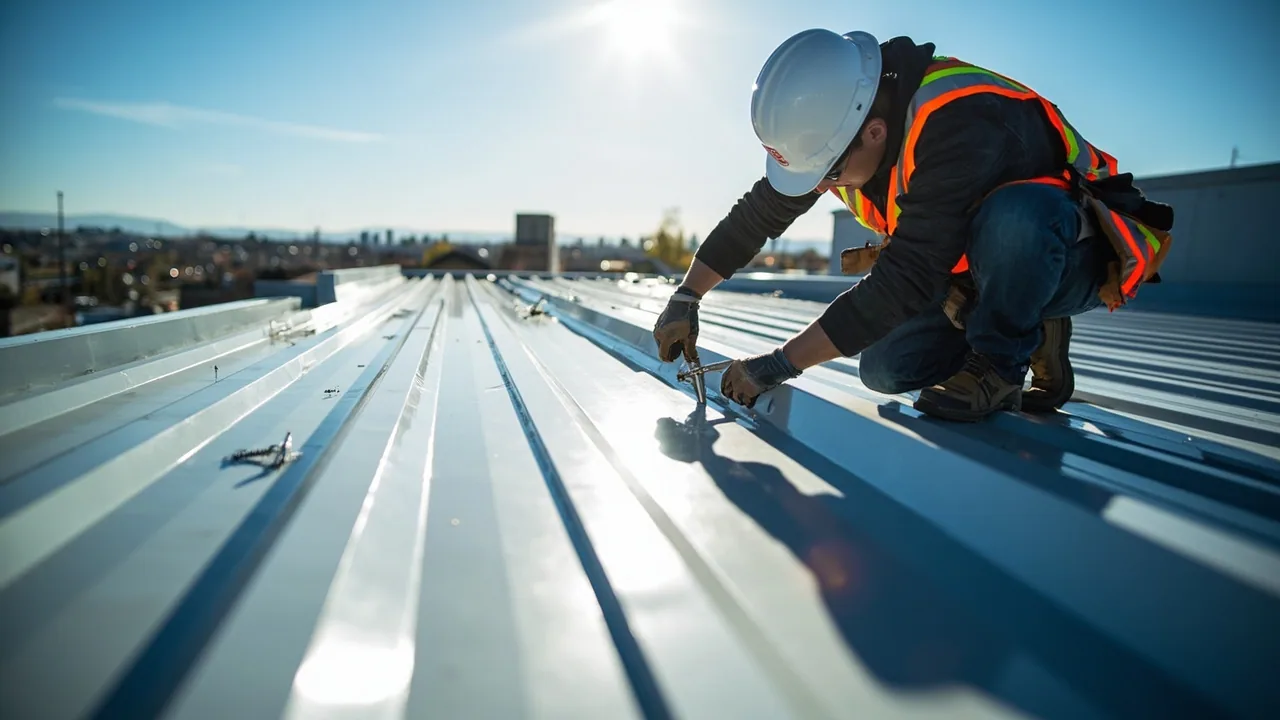 Commercial Metal Roof Retrofit in Abilene, TX
