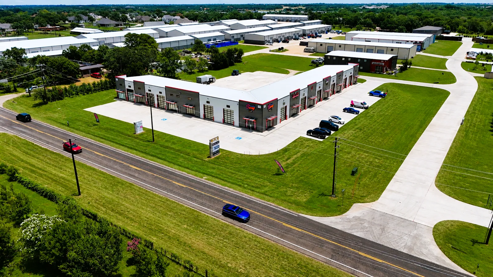 Commercial Roofing at Access Business Park, Abilene, TX