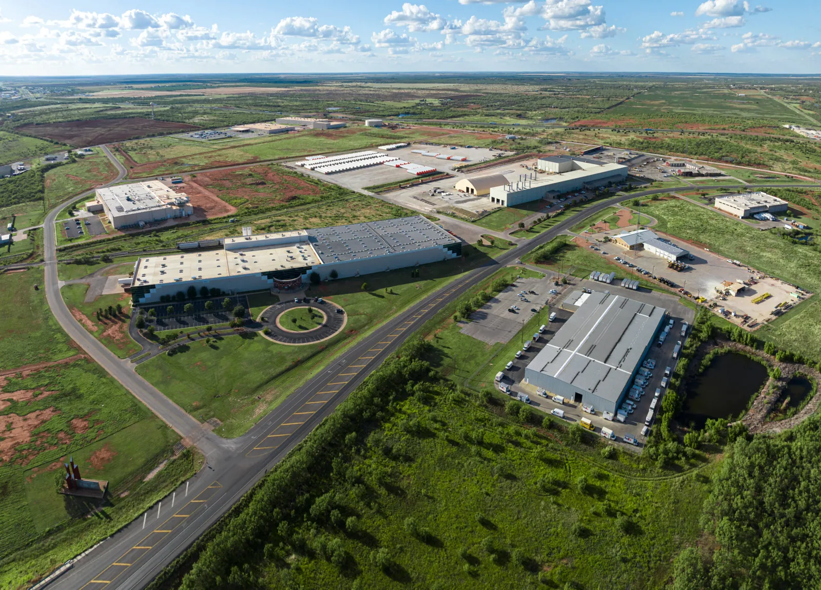 Commercial Roofing at Five Points Business Park, Abilene, TX