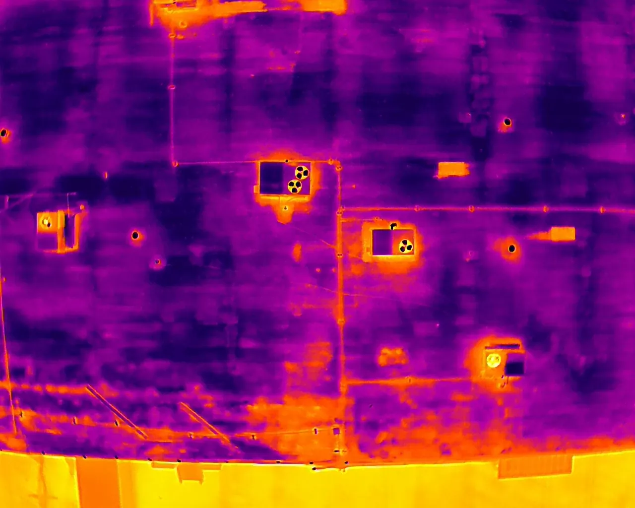 Infrared Roof Moisture Survey in Abilene, TX