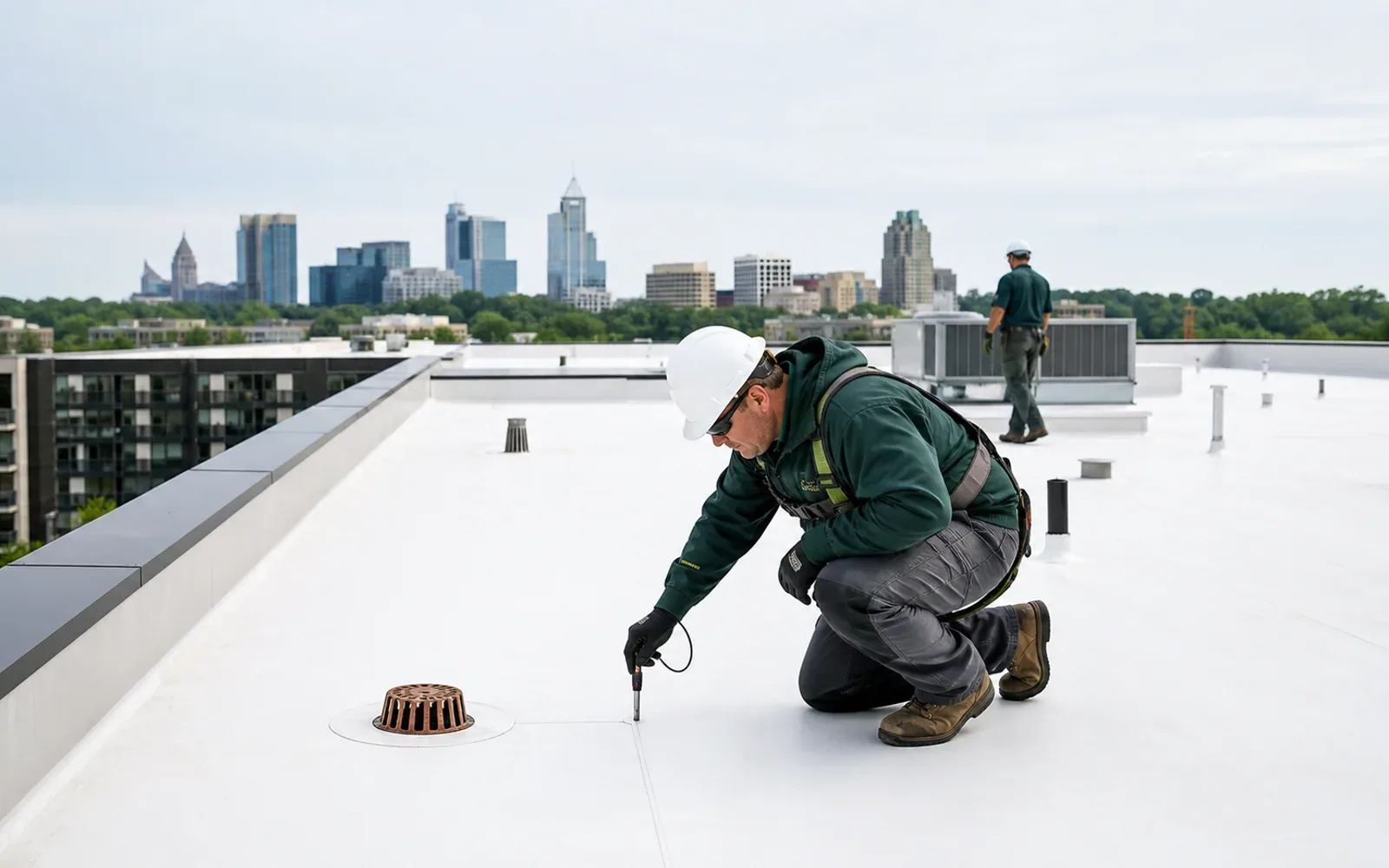 Occupied-Building Commercial Reroofing in Abilene, TX